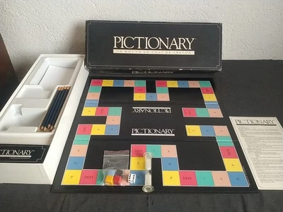 PICTIONARY JEU de société complet vintage LIVRAISON OFFERTE !!!!!!!!!!!!!!! - Photo 1/4