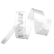 Clear Guitar Strap PC Guitar Shoulder Strap for Folk Guitar