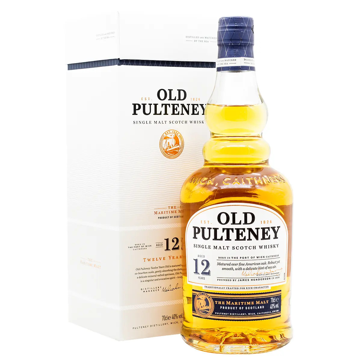 Old Pulteney 12 Years Whisky 0,7l 40,0% product image