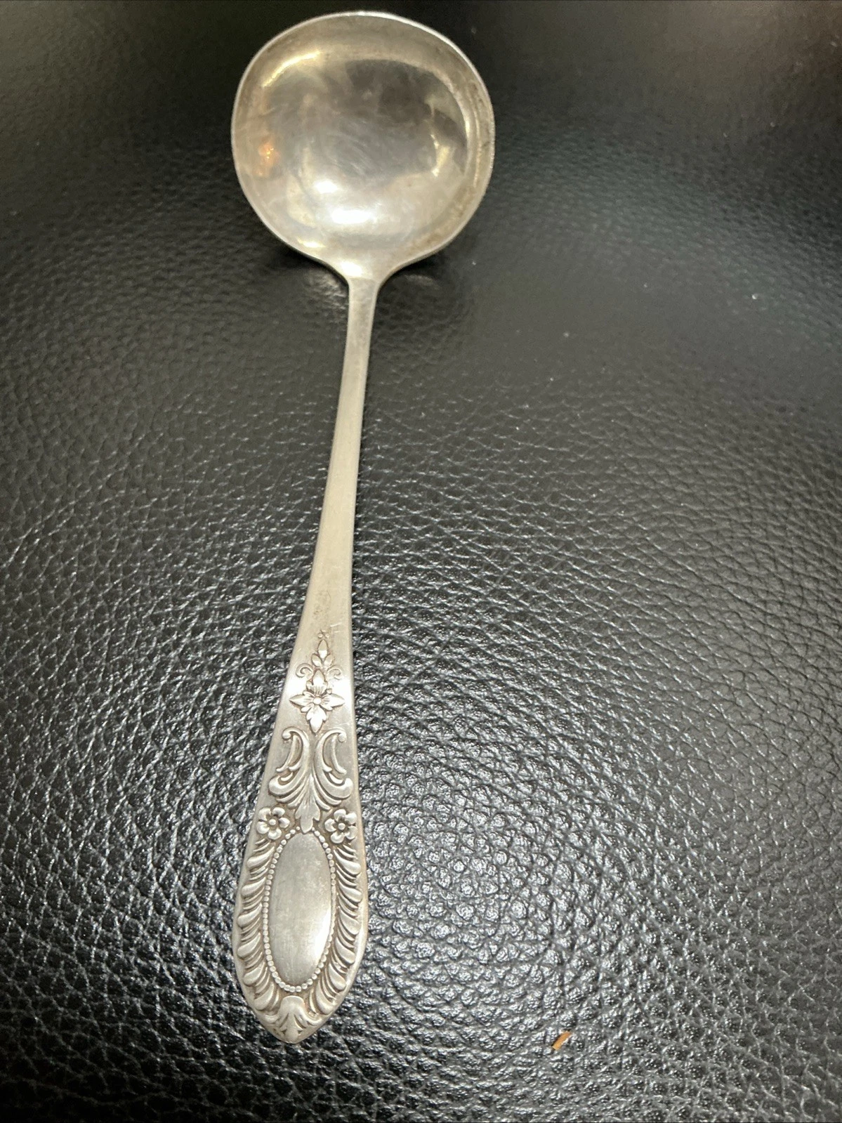Vintage Small Sterling Silver Sauce Cream Gravy Ladle 18 grams.
Opens in a new window or tab