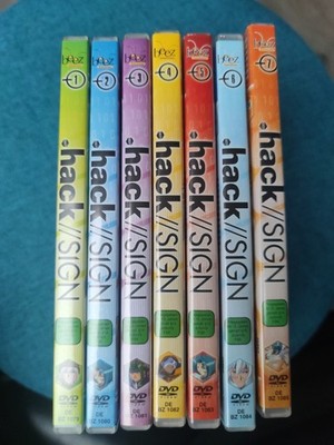 .hack sign Anime Komplett 1-7 dvd
