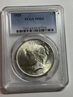 1925 Peace Silver Dollar PCGS MS64 Blast White