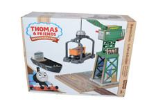 Fisher Price Thomas Friends Wooden Railway Brendam Docks in box
