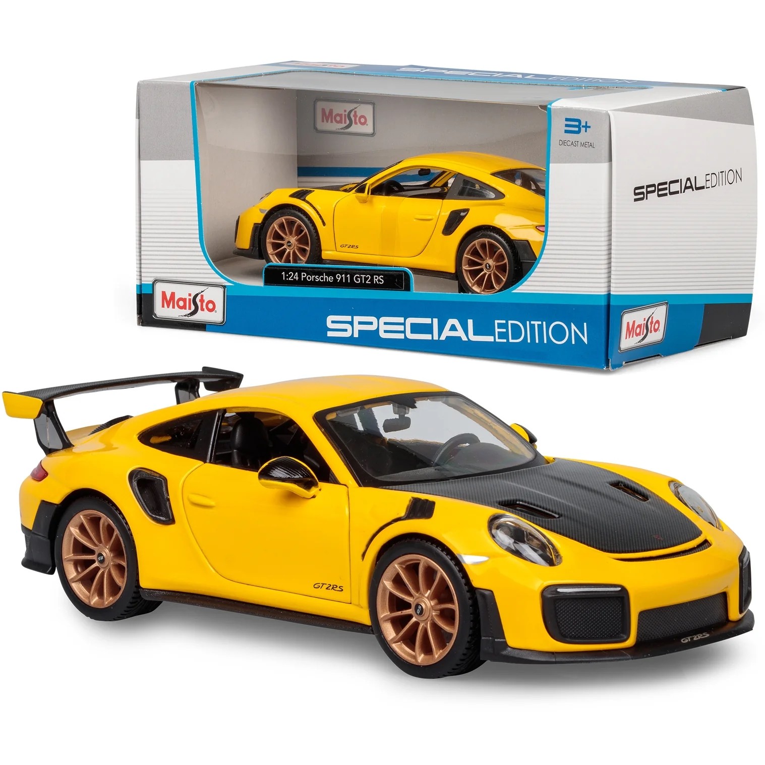 Maisto 1:24 1/24 PORSCHE 911 GTR RS DIE CAST SCALE MODEL M31523
