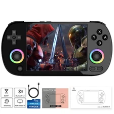 Retro Handheld Game Console 4" 5000+ Games Linux WiFi Bluetooth HD TV