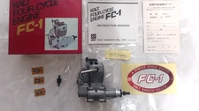 Kalt Four Cycle FC-1 Engine with Box & Manual Collectable Airplane Engine Rare