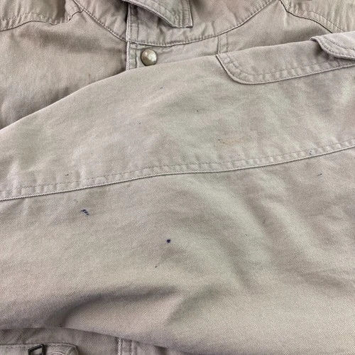 Vintage Native Habitat Safari Jacket Men's XL Tan Animal Hunting Planet Earth image 15