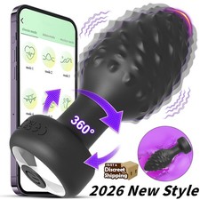 Vibrating Butt Plug Anal Dildo Prostate Massager Vibrator Sex Toys for Men Women