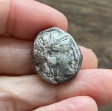 ATTICA, ATHENS (393-300 B.C). SILVER TETRADRACHM.