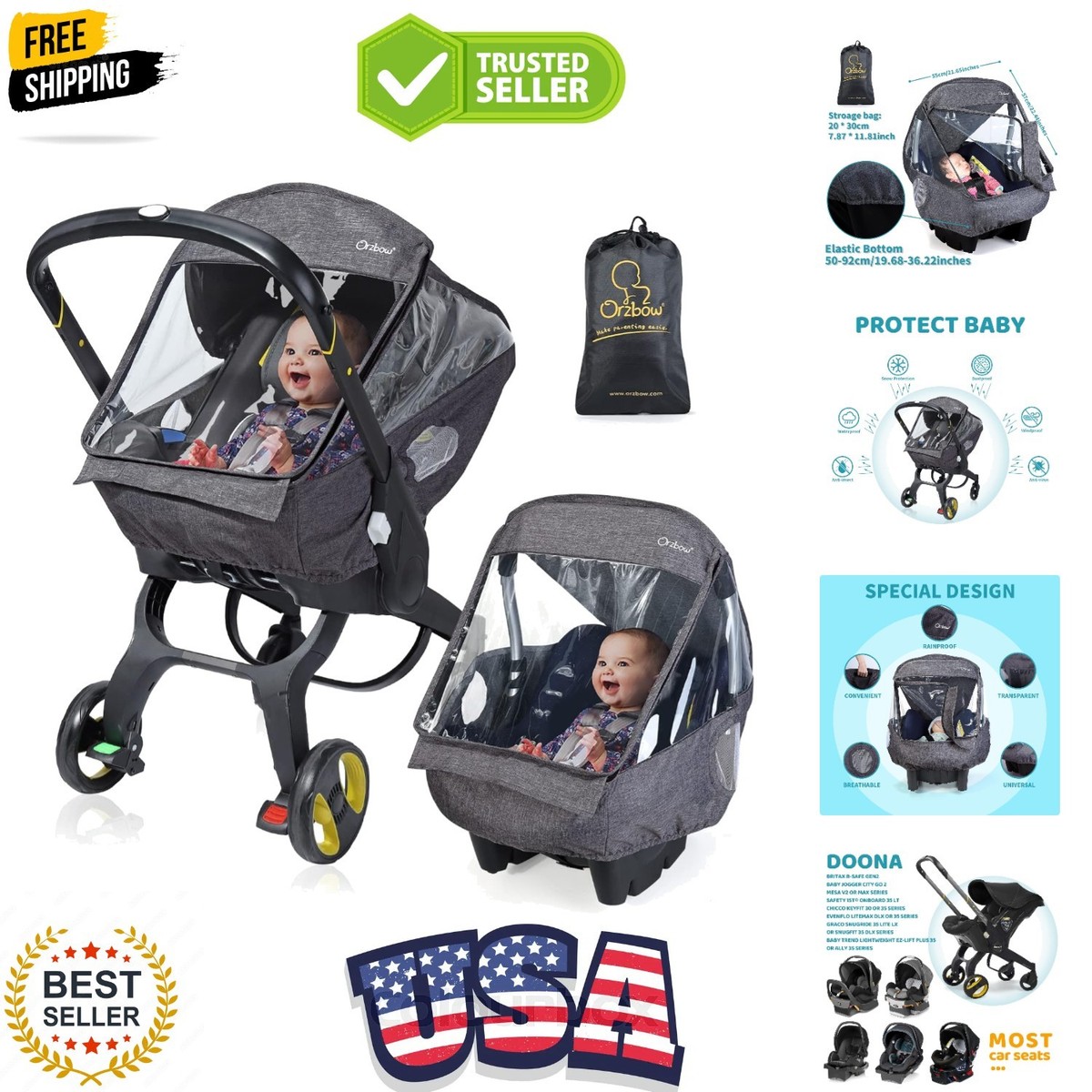 thule double stroller rain cover Thule Urban Glide 3 Double Stroller