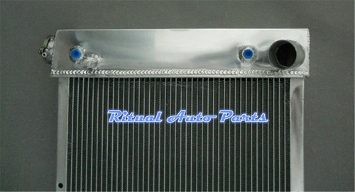 Radiador de aluminio de 3 filas para camionetas Chevy serie C/K 1967-1972 V8 69 70 71 - Imagen 3 de 3