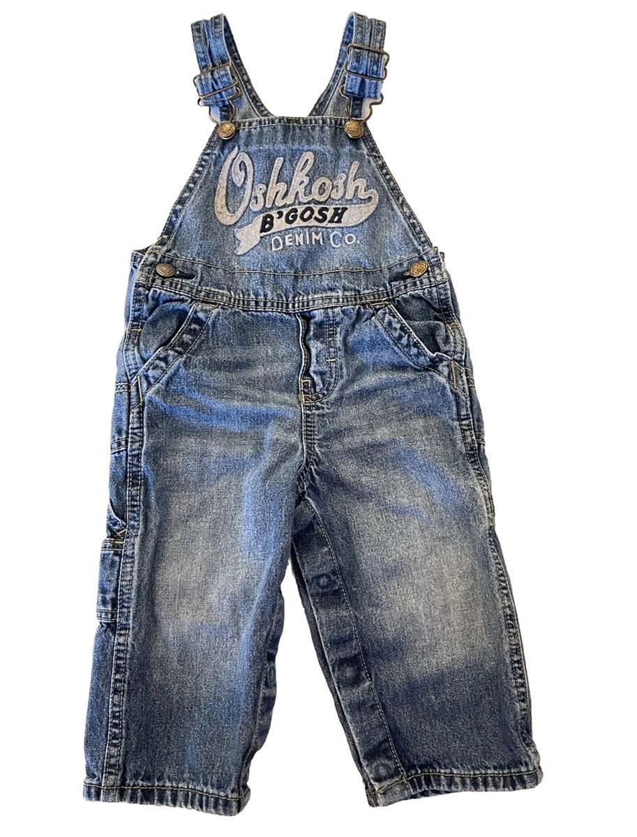 vintage OshKosh B'gosh ベビー服 オーバーオール 18ヶ月 Vintage Oshkosh Baby B'gosh Corduroy Overalls Arctic Seal Bear