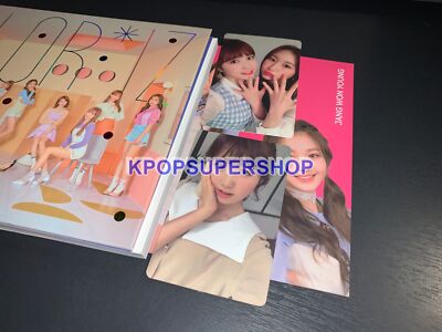IZ*ONE 1st Mini Album Color*IZ CD Hitomi + Unit Photocards Rare