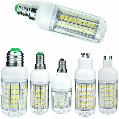 LED Corn Light Bulbs E27 E14 B22 5730 SMD 30W - 90W Equivalent Bright Lamps 220V - Image 1 of 4