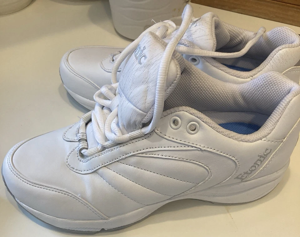 Zapatos para mujer Etonic DRX blancos 6,5 caminar senderismo C200 Foto 3 de 4