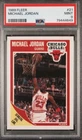 1989 Fleer Basketball Card #21 MICHAEL JORDAN Chicago Bulls PSA 9 Mint! 79444649