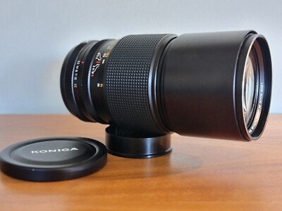 Konica Hexanon AR 200mm f3.5 Lens Very sharp F16-EE Version