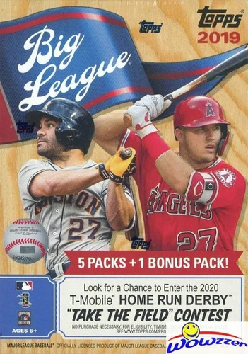 2019 Topps Big League Baseball EXCLUSIVE HUGE Factory Sealed Blaster Box-54 Card