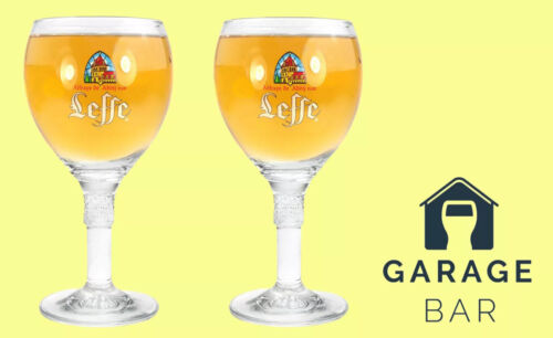 Set Of 2 Leffe Ritzenhoff Cristal Beer Glasses 33cl Brand New - Photo 1 sur 2