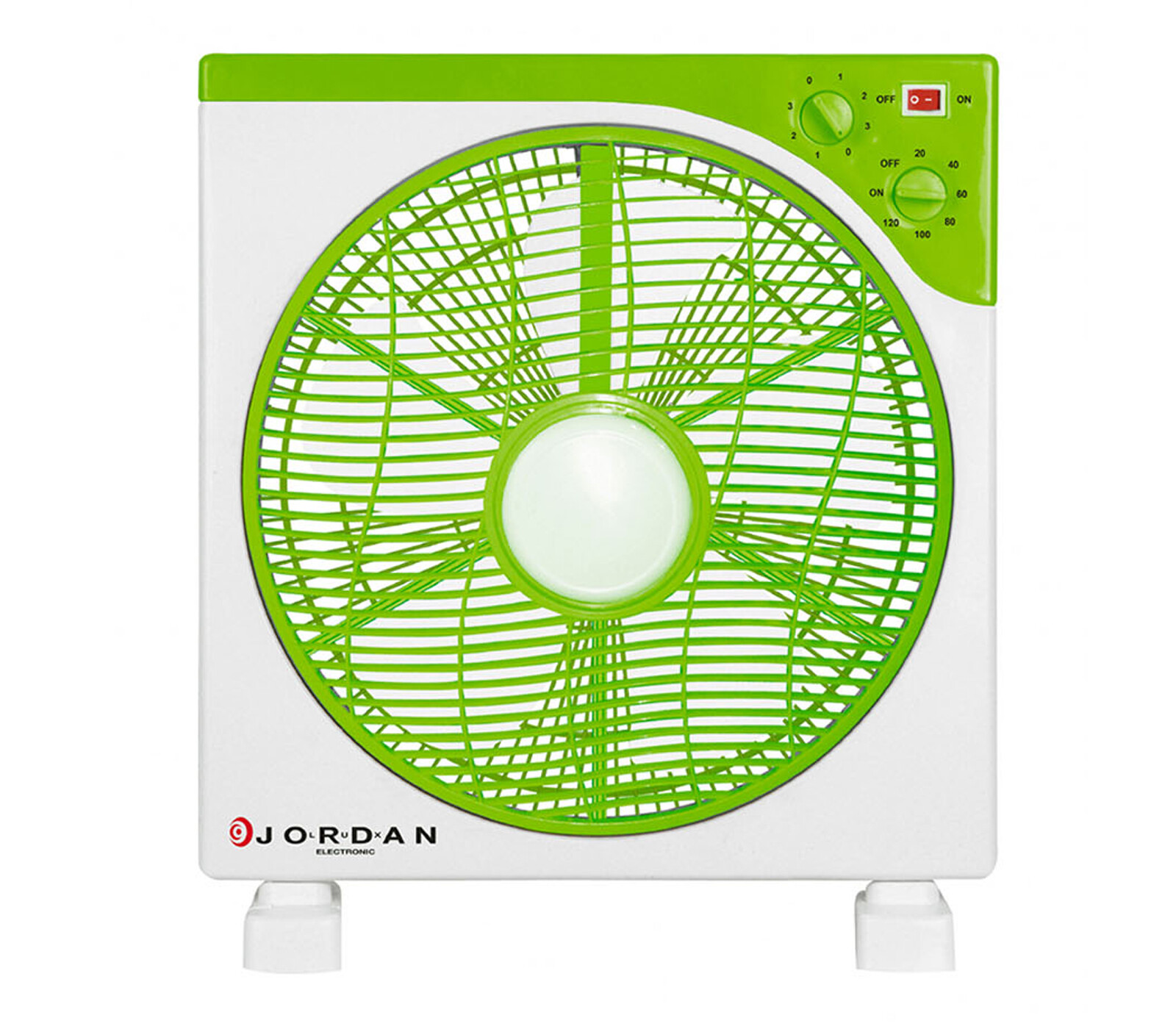 Ventilatore Box Tavolo 45w Portatile 3 Velocita' Timer 5 Pale Jordan V-30