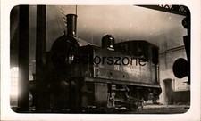 Unidentified Shunting Loco Real Photo Postcard unposted