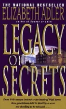 Legacy of Secrets - Mass Market Paperback By Adler, Elizabeth - ACCEPTABLE