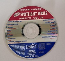 SOUND CHOICE KARAOKE SPOTLIGHT -POP HITS - VOL 76 - SC8473