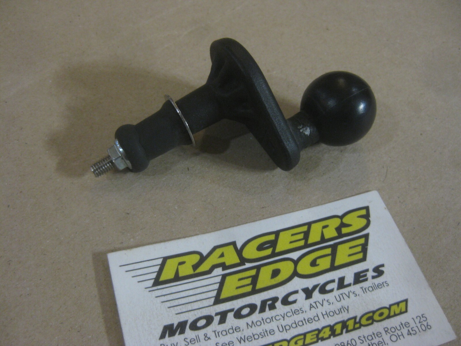 Genuine Ram Mount Cell Phone Holder Sportbike Center Stem Bolt Triple Tree