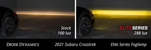 Diode Dynamics Elite Series Fog Lamps for 16-23 Subaru Crosstrek Yellow (PAIR) - Picture 3 of 11