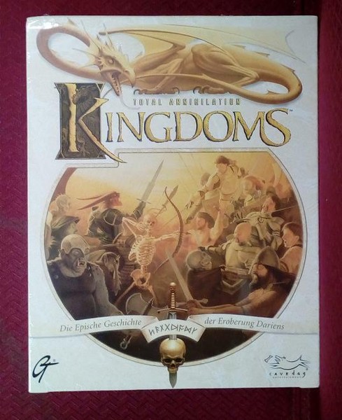 Total Annihilation: Kingdoms Pc Cd Rom German Big Box ✰Neu✰-image