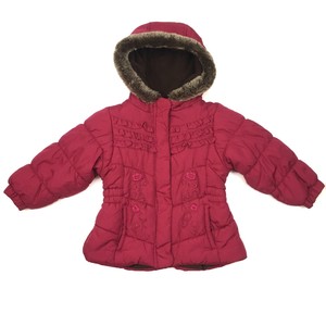 casaco com capuz infantil