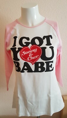 Cher, Sonny & Cher, Shirt longsleeve, NEW ! 