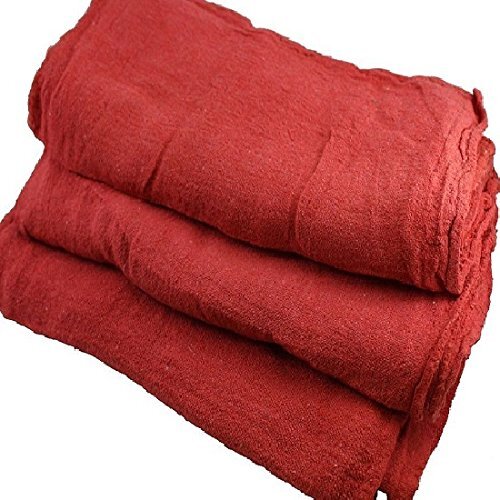 1000 NEW RED SHOP TOWELS GA TOWELS RAGS BRAND MECHANICS INDUSTRIAL ...