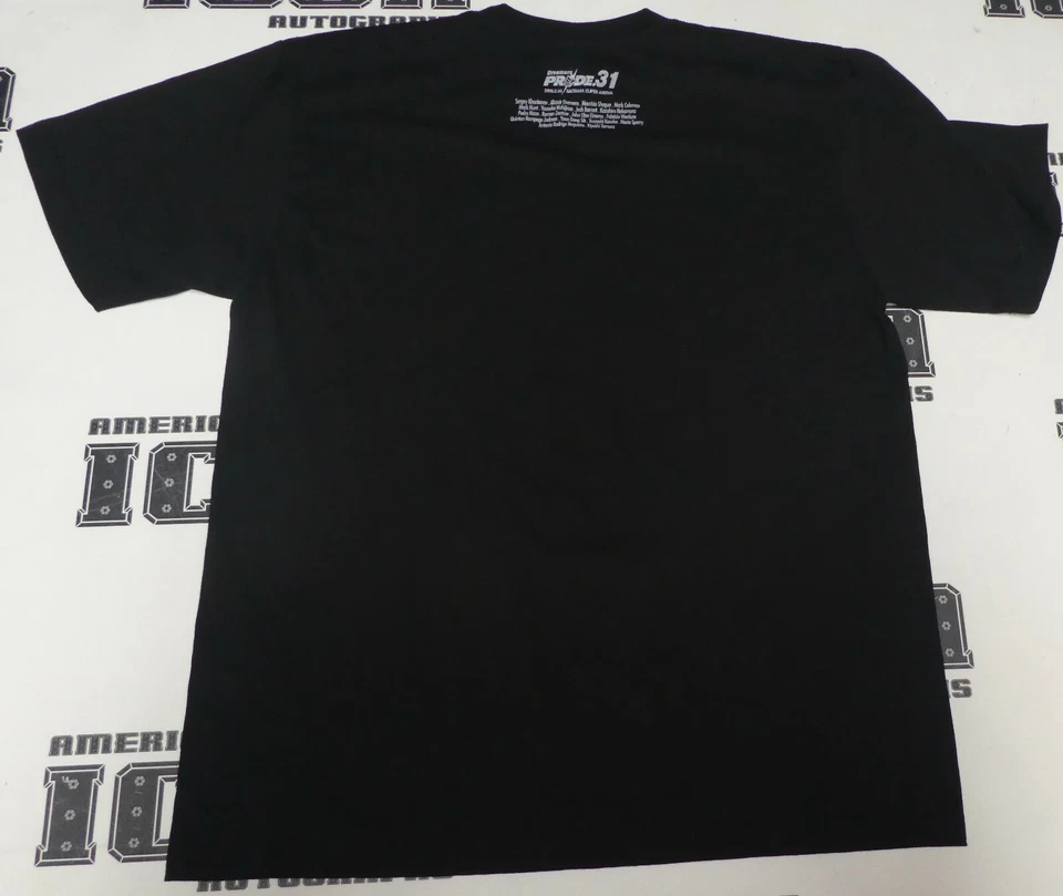 Antonio Rodrigo Nogueira Sergei Kharitonov Josh Barnett +3 Signed Pride 31 Shirt - Image 4 of 4