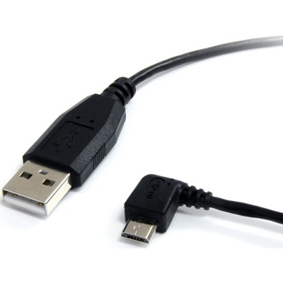 StarTech.com 6 ft. (1.8 m) USB to Micro USB Cable - USB 2.0 A to Left Angle