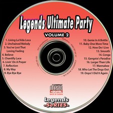 Karaoke Party Msic Vol 2 CDG. 19 Party Hits-RickyMartin-Big Bopper-N' SyncMORE