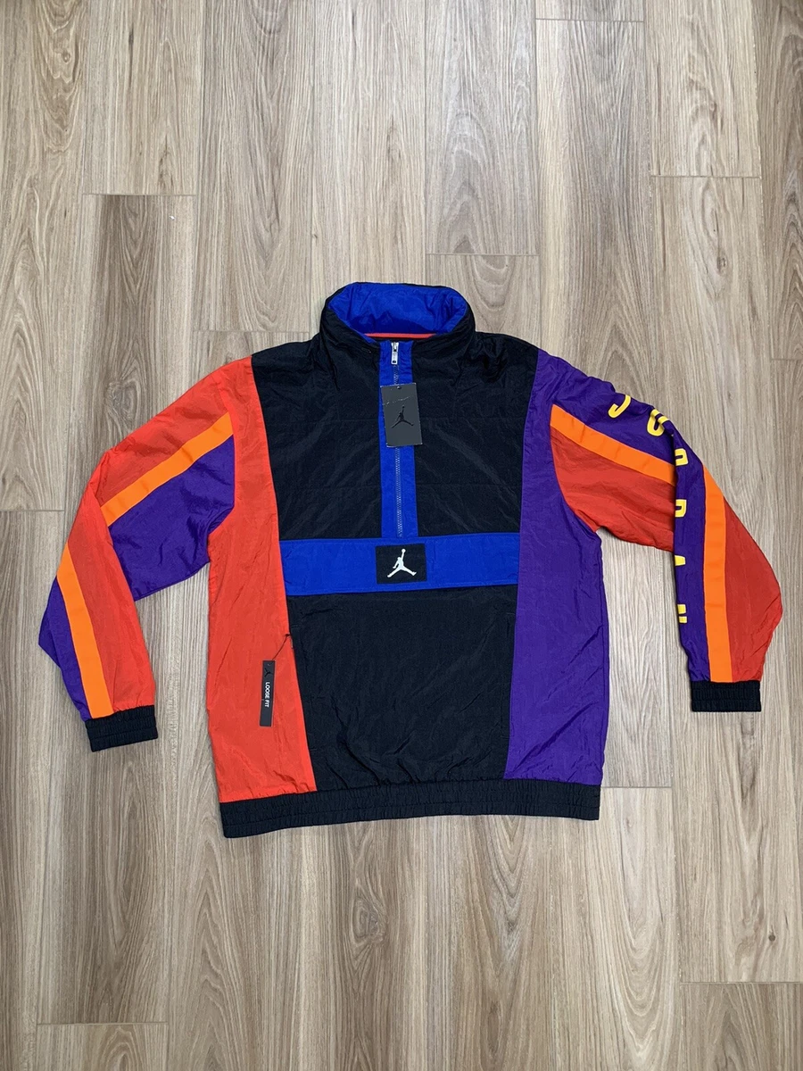 Nike air jordan wings windwear jacket black sale