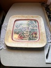 Rare Vintage Zrike Vintage Plate by Michael Sparks Handpainted 16 7/8” Vineyard — photo 1