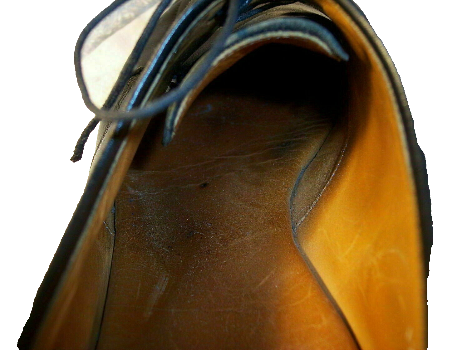 SAOLA Allen Edmonds Kennett Uomo 12D Punta Split Toe Derby Oxford SOLO SCARPA SINISTRA