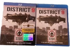 District 9 Blu Ray Digital Alien Horror Military Action Sleeve 2009
