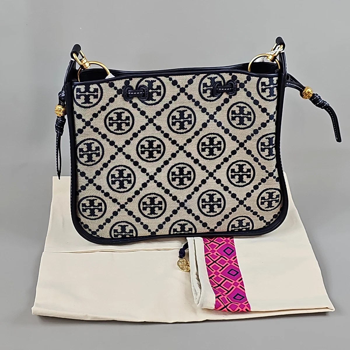 Navy tory burch clearance bag