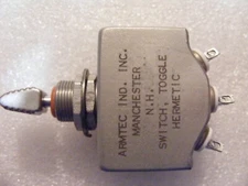 NASA FLIGHT Space Shuttle Astronaut Crew Cabin Hermetic Panel Switch 00005850