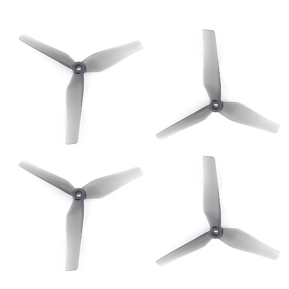 2Pairs HQProp D6 x 4.5 x 3 Grey 6-inch FPV Racing Propeller Tri-Blade Propeller - Image 2 of 4
