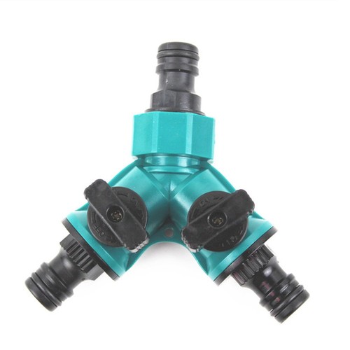 Easy Setup 2 Way Distributor Valve Dual Hose Connector Enhanced Flexibility - Picture 8 of 9