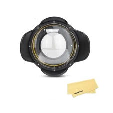 Meikon Fisheye Wide Angle Dome Port Len Shade Cover for Camera Diving Housing...