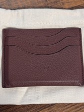 Loro Piana Extra Cardholder Grained Calfskin