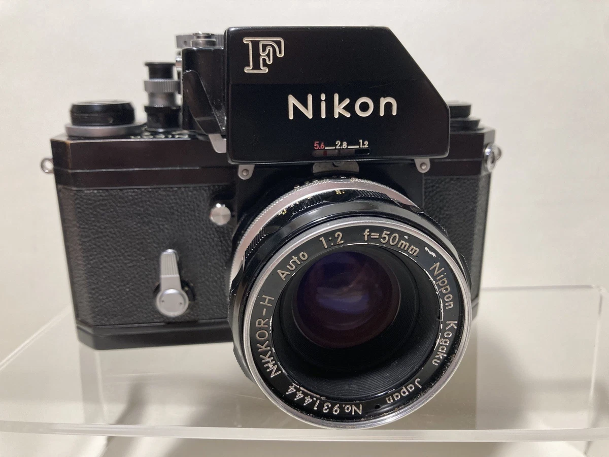 Nikon F FTN 黒＋NIKKOR50mmF1.4 訳あり Nikon New F Black Paint + Nikkor 50mm f1.4 – FLASHBACK CAMERA