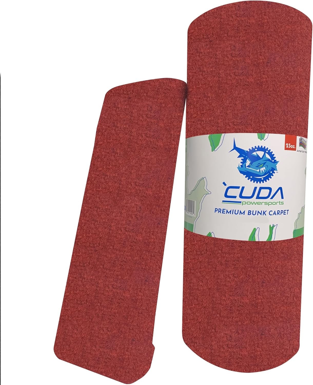 Cuda Boat Trailer Bunk Carpet Red 18in x 25Ft Multiple Sizes Available