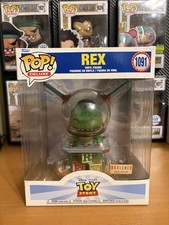 Funko Pop! Figura de vinilo Deluxe: Pixar Rex #1091 BoxLunch (exclusiva)