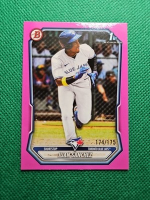 2026 Bowman Paper Pink Border Juan Sanchez #BP-25.   174/175